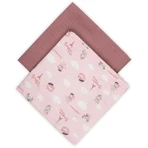Canpol Babies, тканевые подгузники, 70 см x 70 см, Bonjour Paris, розовый, 2 шт.: цены и характеристики