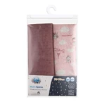 Canpol Babies, тканевые подгузники, 70 см x 70 см, Bonjour Paris, розовый, 2 шт.: цены и характеристики