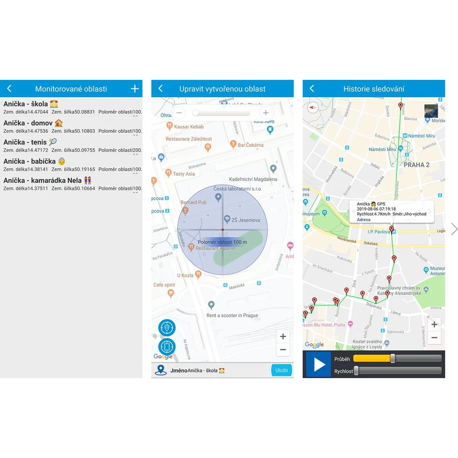 GPS-локатор LAMAX с ошейником, черный: цены и характеристики