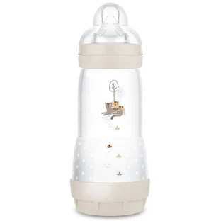 MAM Perfect Start Anti-Colic, пляшечка проти кольок, з силіконовою соскою, Planet Love, унісекс, від 4 місяців, 320 мл