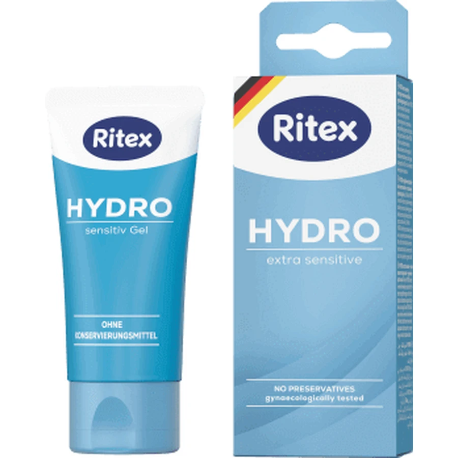 Смазывающий гель Ritex Hydro Extra Sensitive, 50 мл: цены и характеристики