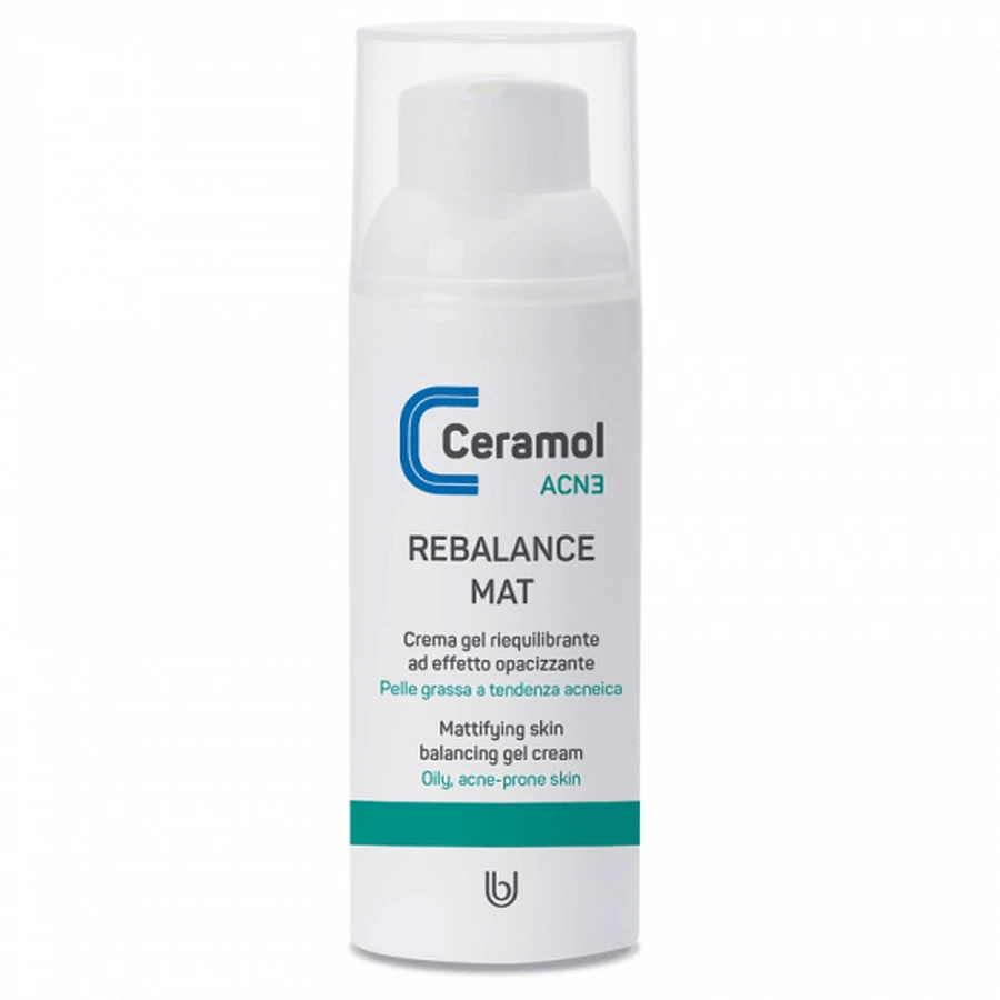 Крем-гель для обличчя Ceramol Rebalance Mat, відновлювальний, з матувальним ефектом, 50 мл: ціни та характеристики