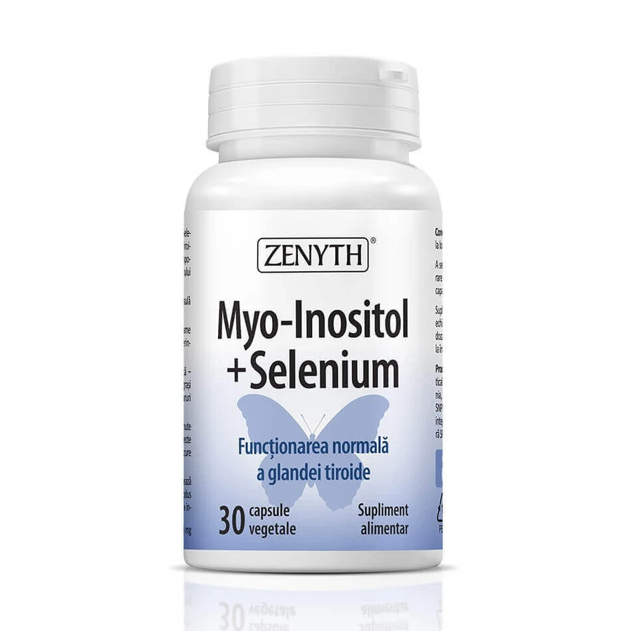 Мио-инозитол + селен Zenyth Myo-Inositol + Selenium, 30 капсул: цены и характеристики
