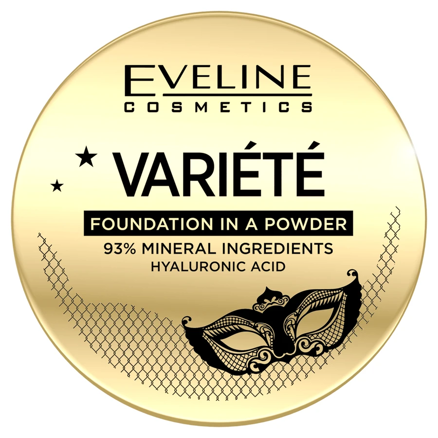 Тональна основа під макіяж Eveline Cosmetics Variete Мінеральна пудра 01 Light, 8 г: ціни та характеристики