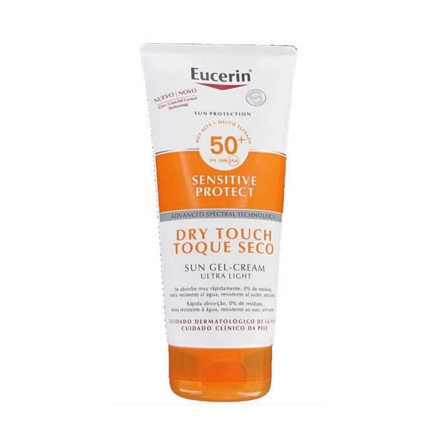 Eucerin Sensitive Protect Солнцезащитный крем для чувствительной кожи SPF 50+, 200 мл: цены и характеристики
