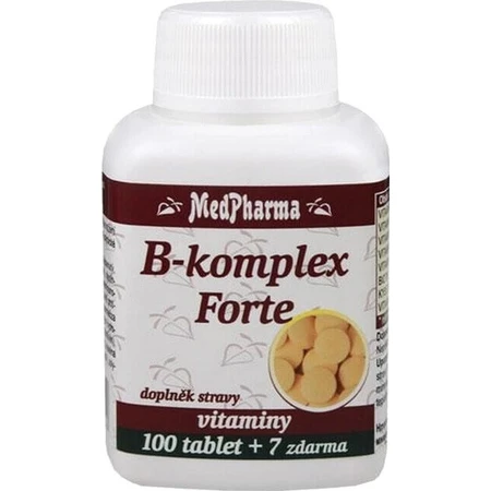 MedPharma B-complex Forte 1×37 табл, пищевая добавка: цены и характеристики
