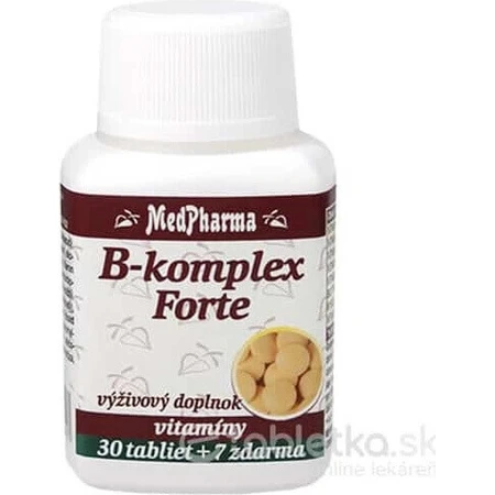 MedPharma B-complex Forte 1×37 табл, пищевая добавка: цены и характеристики