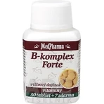 MedPharma B-complex Forte 1×37 табл, пищевая добавка: цены и характеристики
