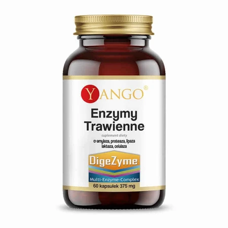 Пищеварительные ферменты Digezyme 60 капсул, Yango: цены и характеристики