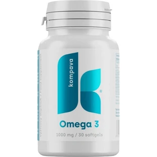 Kompava Omega-3 1×30 cps, пищевая добавка