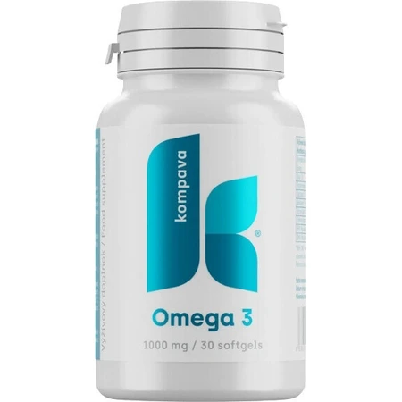 Kompava Omega-3 1×30 cps, пищевая добавка: цены и характеристики