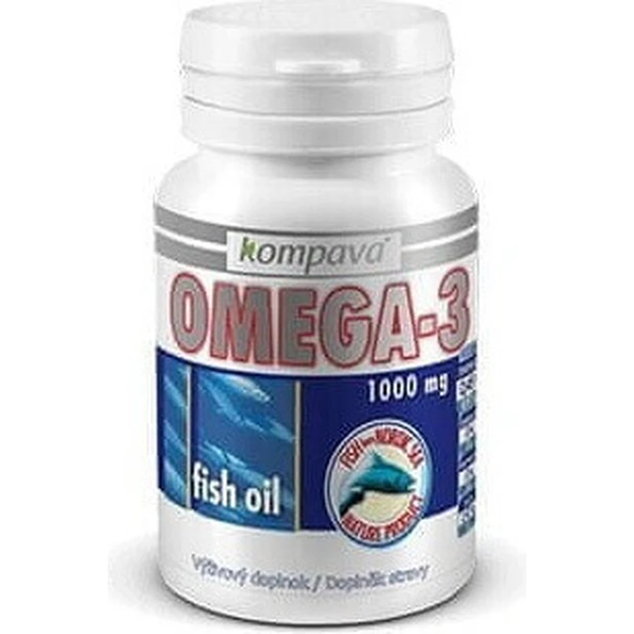 Kompava Omega-3 1×30 cps, пищевая добавка: цены и характеристики