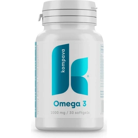 Kompava Omega-3 1×30 cps, пищевая добавка: цены и характеристики