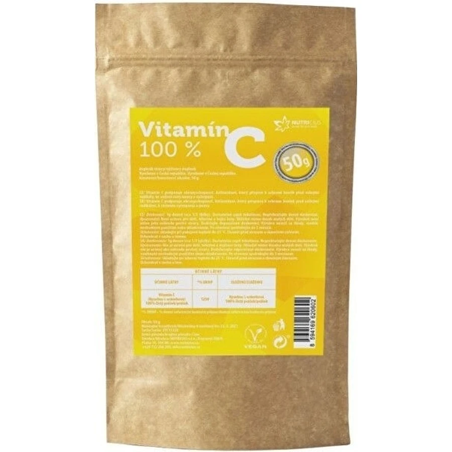NUTRICIUS Витамин C 100% 1×50 г, витамин c: цены и характеристики