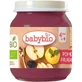 BABYBIO органическое яблоко и чернослив 1×130 г, органический фруктовый перекус