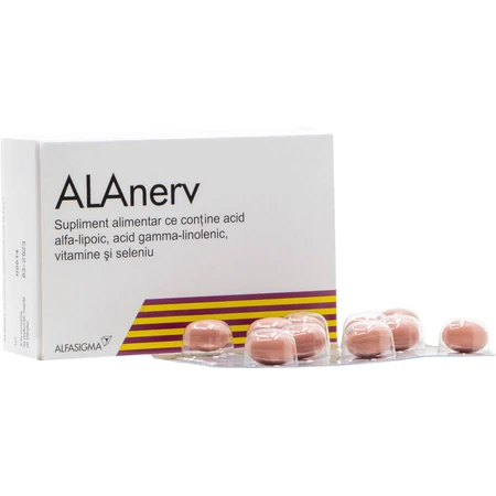 Аланерв Alfasigma ALAnerv, м'які капсули, 5 шт. х 20 кап.: ціни та характеристики