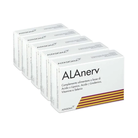 Аланерв Alfasigma ALAnerv, м'які капсули, 5 шт. х 20 кап.: ціни та характеристики