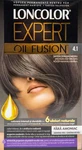 Аміачна професійна фарба Loncolor Expert Fusion 4.1 середньо-сіра, 1 шт.