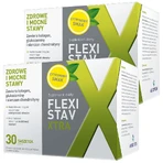 Комплекс для зміцнення суглобів, FlexiStav Xtra, зі смаком смородини та журавлини, 2 х 30 пакетиків: ціни та характеристики