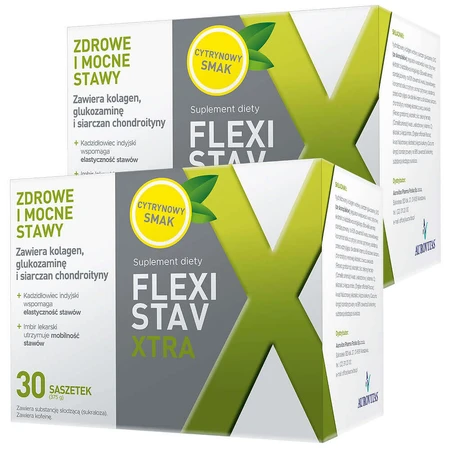Комплекс для зміцнення суглобів, FlexiStav Xtra, зі смаком смородини та журавлини, 2 х 30 пакетиків: ціни та характеристики