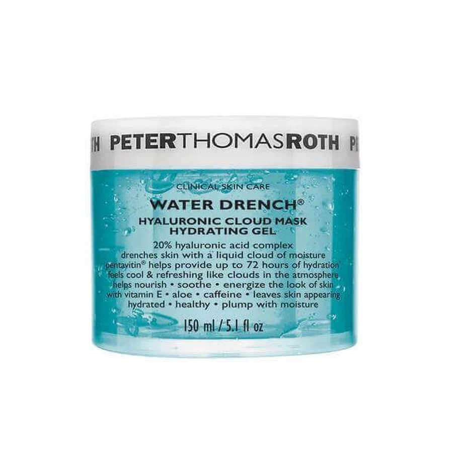 Зволожуюча гелева маска для обличчя Water Drench Hyaluronic Cloud, 150 мл, Peter Thomas Roth: ціни та характеристики