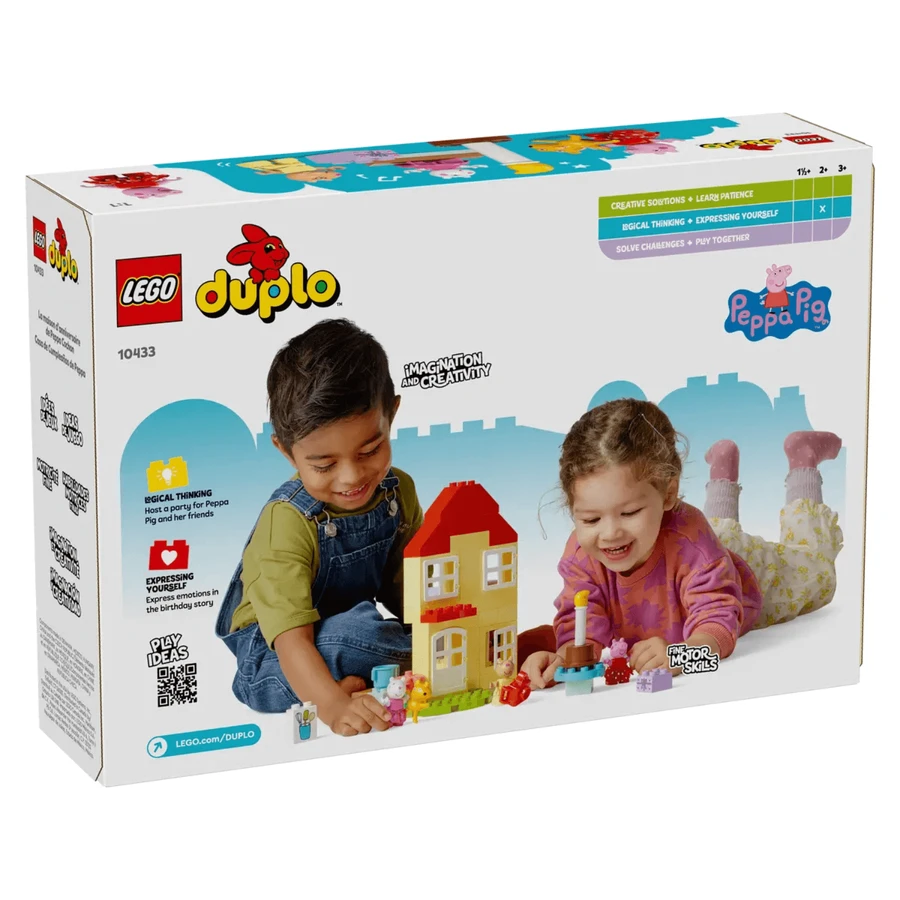 Дом на день рождения Свинки Пеппы, 2+ года, 10433, Lego Duplo: цены и характеристики