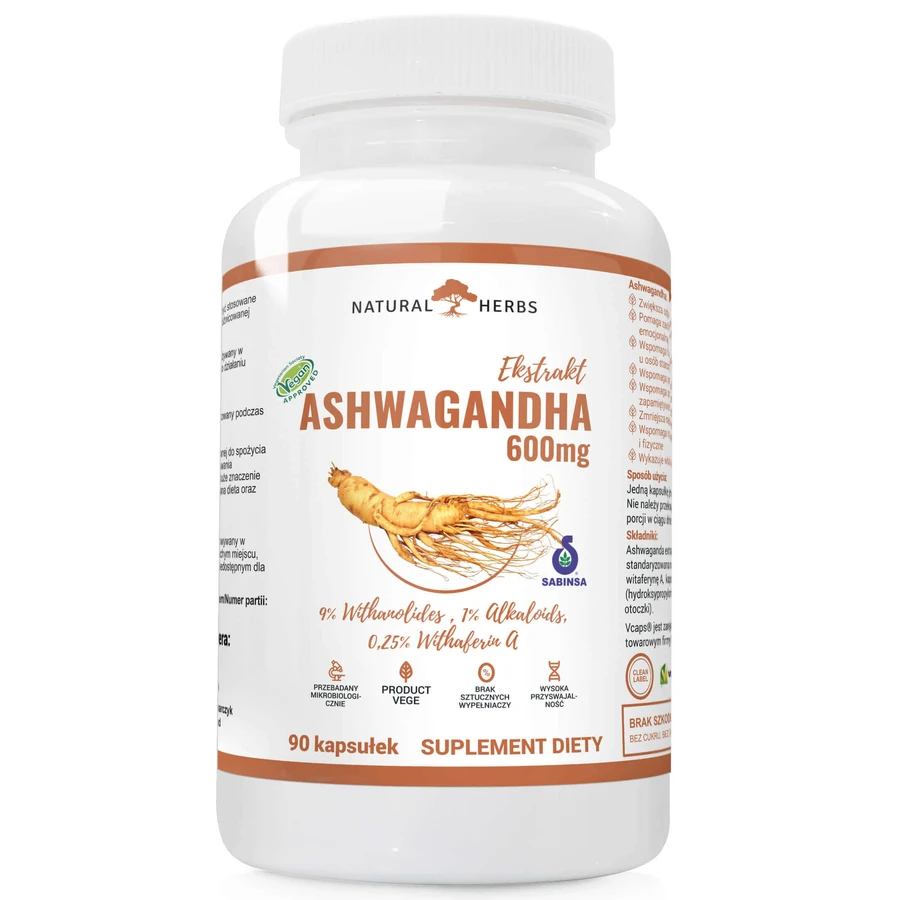 AltoPharma Natural Herbs Ashwagandha 600 мг, 90 капсул: цены и характеристики