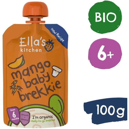 Ella's Kitchen Organic Rakai манго и йогурт 100 г: цены и характеристики