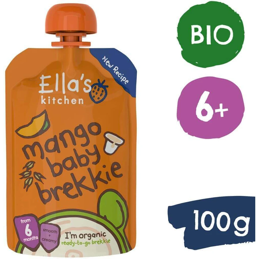 Ella's Kitchen Organic Rakai манго и йогурт 100 г: цены и характеристики