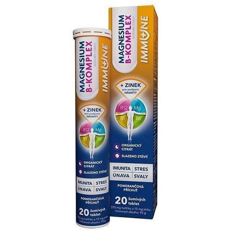 Glenmark Magnesium B-complex IMMUNE 20 таблеток для рассасывания: цены и характеристики