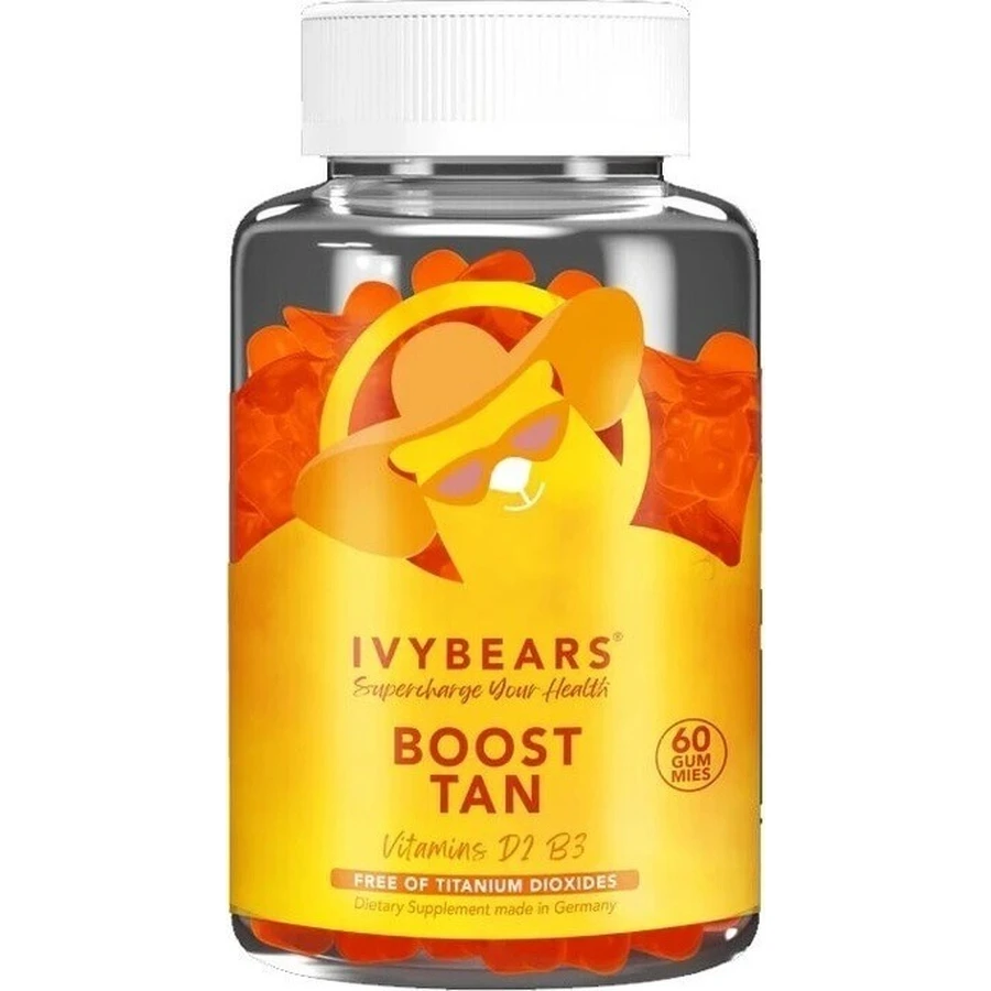 Вітаміни для засмаги IvyBears Boost Tan 1×60 шт, харчова добавка: ціни та характеристики