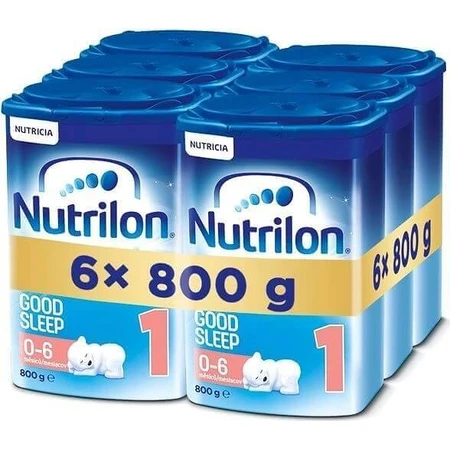 Nutrilon Advanced 1 Спокойной ночи 6×800 г, грудное молоко: цены и характеристики