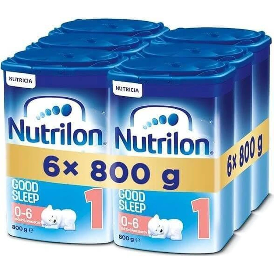 Nutrilon Advanced 1 Спокойной ночи 6×800 г, грудное молоко: цены и характеристики