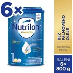 Nutrilon Advanced 1 Спокойной ночи 6×800 г, грудное молоко: цены и характеристики