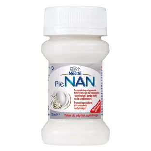 Рідка суміш Nestle PreNAN для дієтичного харчування недоношених дітей та немовлят з низькою масою тіла, 70 мл