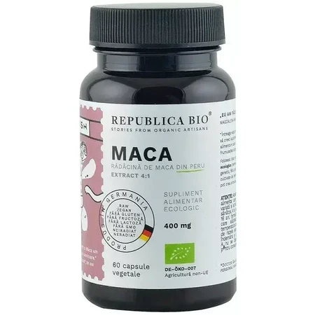 Мака 400 мг, 60 капсул, Republica Bio: цены и характеристики