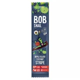 Фруктовый снек Bob Snail Stripe, яблоко, черная смородина, 14 г.