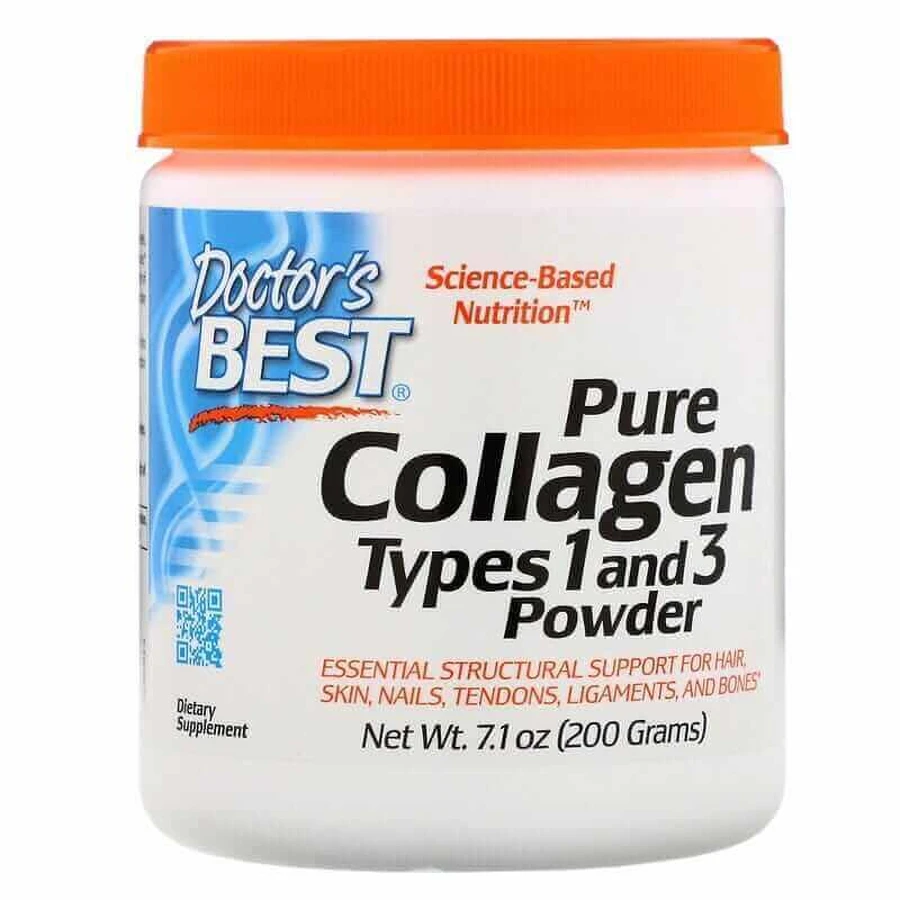 Doctor's Best Pure Collagen Types 1 and 3 Powder 200g: цены и характеристики