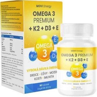 MOVit Energy MOVit Omega 3+K2+D3+E Premium 90 шт.