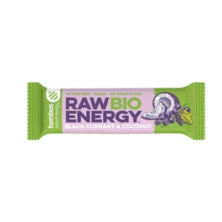 Энергетический батончик с черной смородиной и кокосом, 50 г, Raw Energy