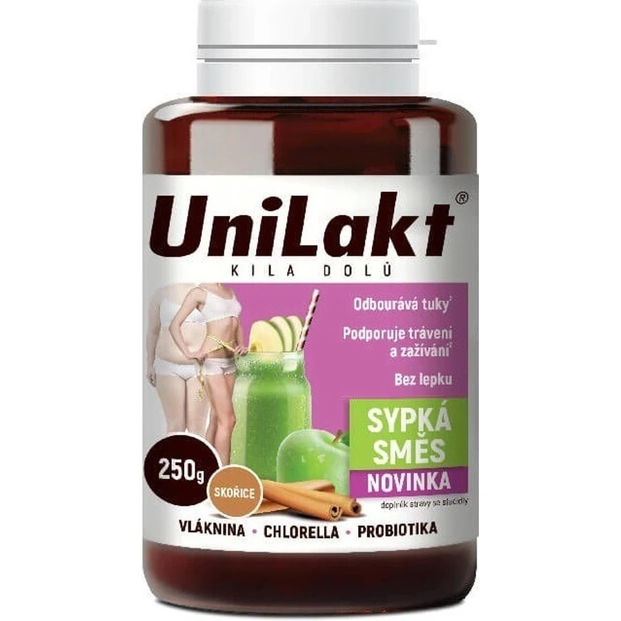 UniLakt Кориця 1×250 г, сипуча суміш: ціни та характеристики