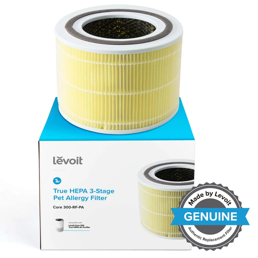 Levoit, антиаллергенный фильтр для воздухоочистителя Core 300 и 300S, 1 шт.: цены и характеристики