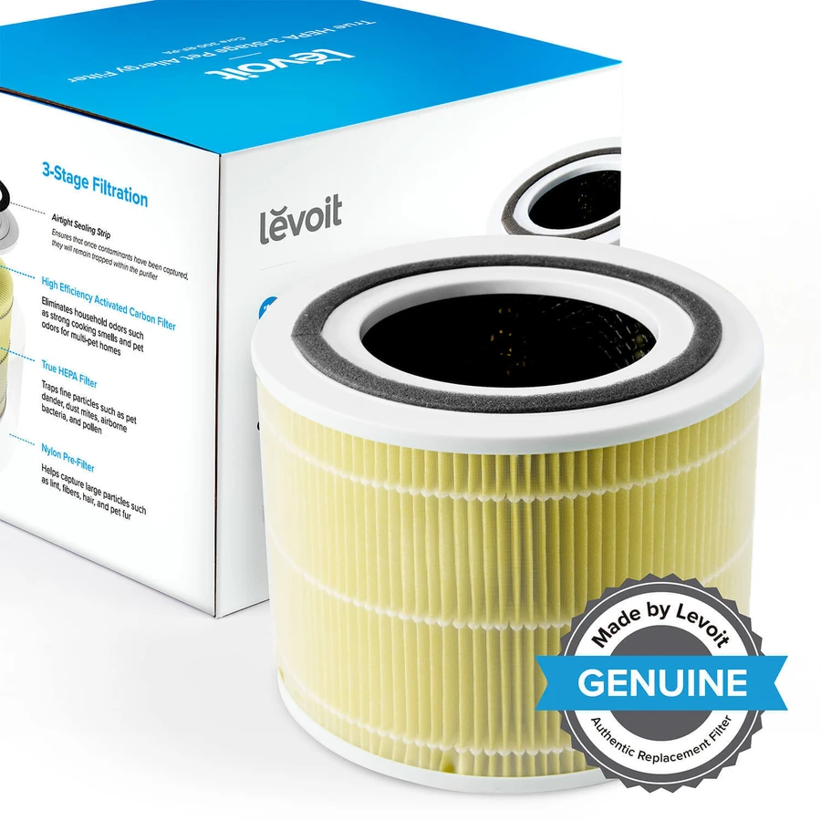 Levoit, антиаллергенный фильтр для воздухоочистителя Core 300 и 300S, 1 шт.: цены и характеристики