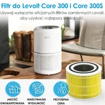 Levoit, антиаллергенный фильтр для воздухоочистителя Core 300 и 300S, 1 шт.: цены и характеристики