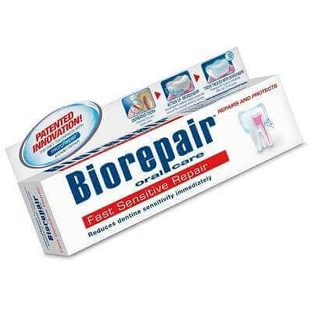 Зубна паста Biorepair для швидкої десенсибілізації, 75 мл, Coswell