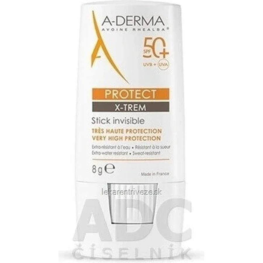 A-DERMA PROTECT X-TREM STICK 50+ прозрачный стик 1х8 г: цены и характеристики
