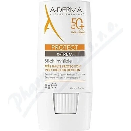 A-DERMA PROTECT X-TREM STICK 50+ прозрачный стик 1х8 г: цены и характеристики