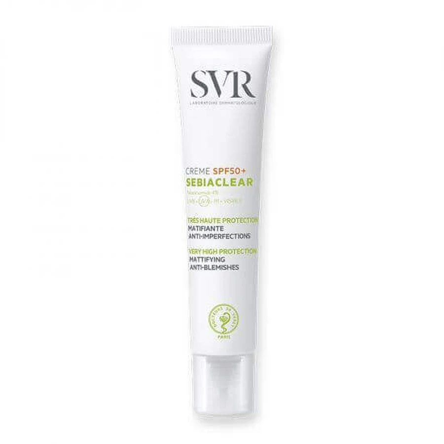 Крем для обличчя SVR Sebiaclear SPF50, 40 мл: ціни та характеристики