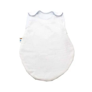 Муслиновый спальный мешок Белый, 0-3 месяца, Baltic Bebe
