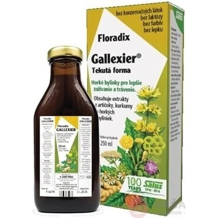 SALUS Floradix Gallexier 1×250 мл, рідка форма: ціни та характеристики